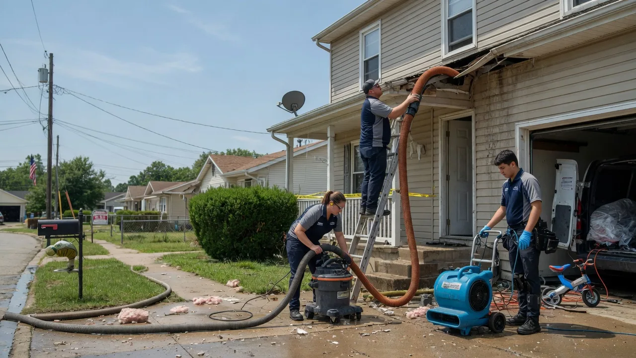 Water Damage Restoration in La Grange, MO near me
